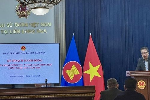 ĐSQ Việt Nam tại Nga triển khai công tác ngoại giao khoa học - công nghệ