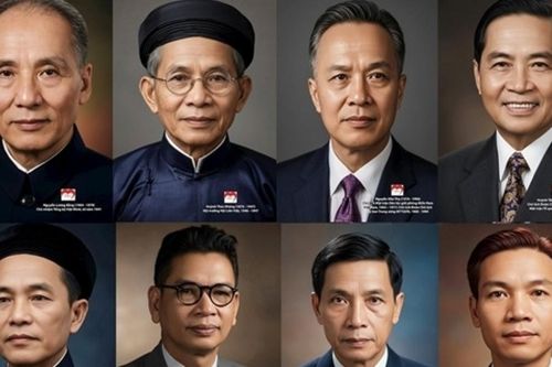 Trao 2 bộ sưu tập di ảnh chân dung 'Đại đoàn kết' và 'Vinh quang nhà giáo Việt Nam'
