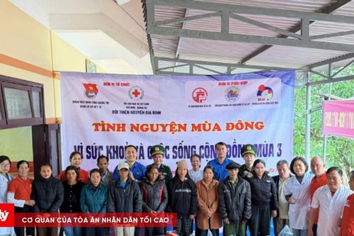 Lan tỏa yêu thương trong 'Tình nguyện mùa đông' tại Quảng Trị