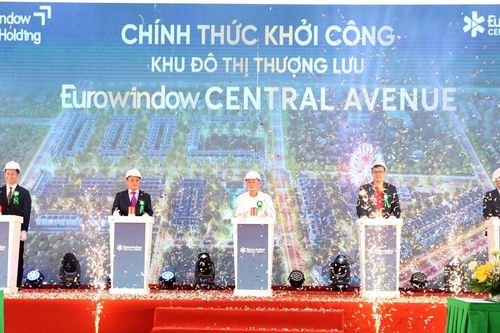 Khởi công dự án khu đô thị thượng lưu Eurowindow Central Avenue tại Nghệ An