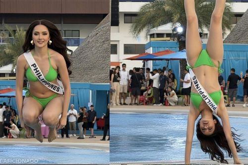 Thực hư chuyện thí sinh Miss Universe mặc đồ tắm rồi nhào lộn gây xôn xao