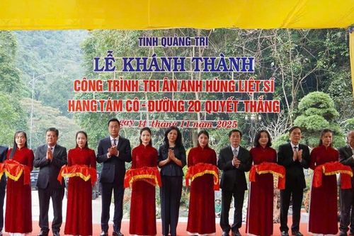 Khánh thành Công trình Tôn tạo Di tích Quốc gia đặc biệt Hang Tám Cô