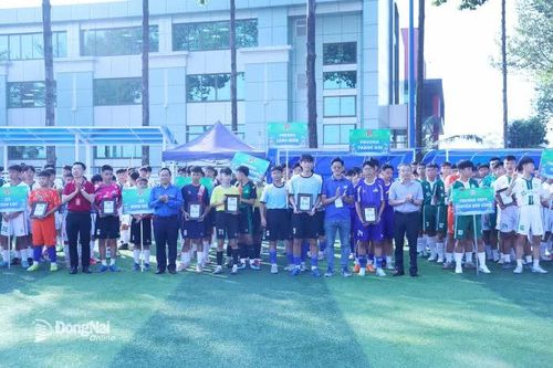 Khai mạc Vòng chung kết Giải bóng đá học sinh THCS-THPT tỉnh Đồng Nai