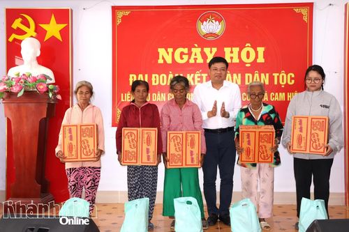 Ngày hội Đại đoàn kết liên khu dân cư xã Cam Hiệp