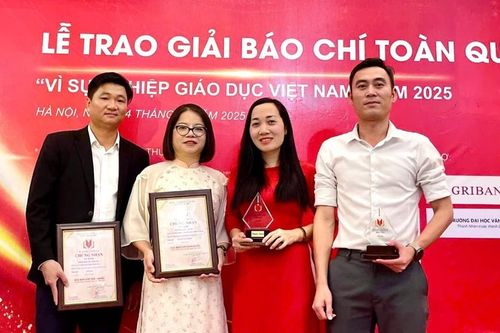 Lào Cai có 2 tác phẩm đoạt giải Giải báo chí toàn quốc 'Vì sự nghiệp Giáo dục Việt Nam' năm 2025