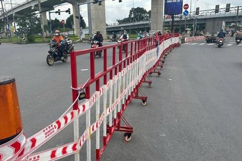 TP.HCM: Ngã tư Thủ Đức hết kẹt xe sau điều chỉnh tổ chức giao thông