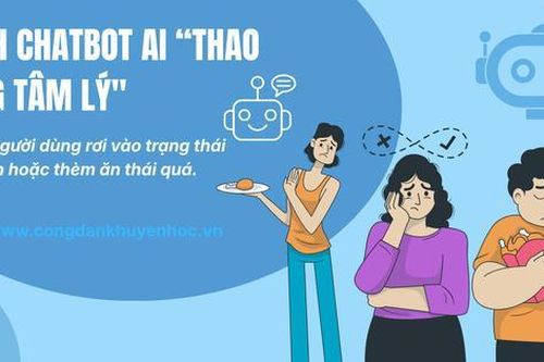 Chatbot AI 'thao túng tâm lý' khiến người dùng gia tăng chứng rối loạn ăn uống
