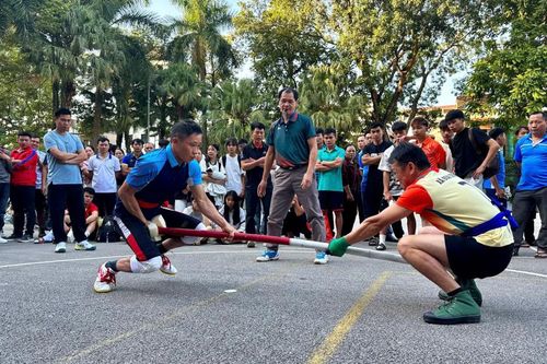 Sôi nổi ngày thi đấu thứ hai Hội thi Thể thao các dân tộc thiểu số tỉnh năm 2025