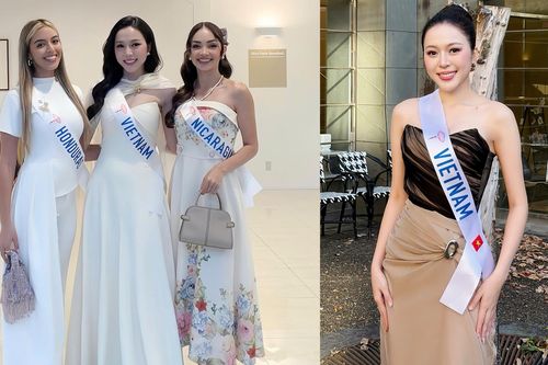 Đại diện Việt Nam gây ấn tượng sau những ngày đầu tại Miss International 2025