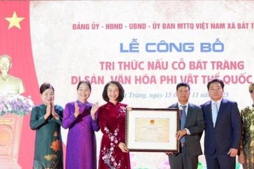 'Tri thức nấu cỗ Bát Tràng' là Di sản văn hóa phi vật thể quốc gia