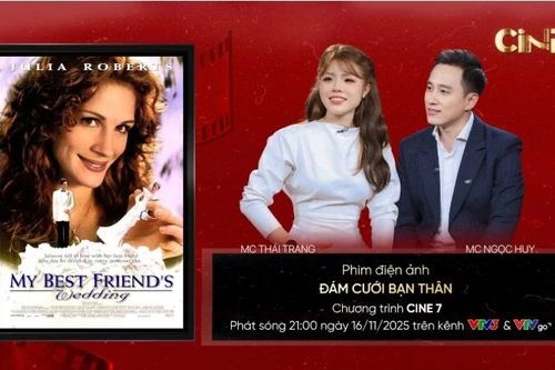 Cine7 giới thiệu 'Đám cưới bạn thân'- sức hút bền lâu của một rom-com Hollywood