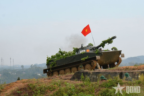 Diễn tập chiến thuật vòng tổng hợp cuối khóa tại Trường Sĩ quan Lục quân 1: Sát thực tế, cường độ cao, hiệu quả thiết thực
