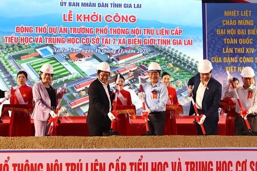 Trường nội trú biên giới là biểu tượng tinh thần đoàn kết các dân tộc