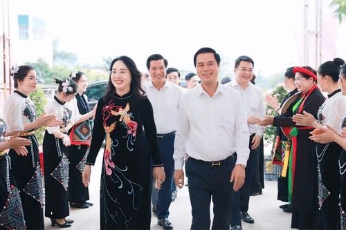 Tưng bừng Ngày hội Đại đoàn kết toàn dân tộc tại xã Sơn Động
