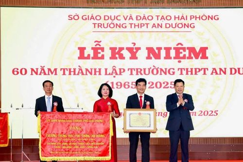 Trường THPT An Dương tự hào 60 năm dựng xây và phát triển