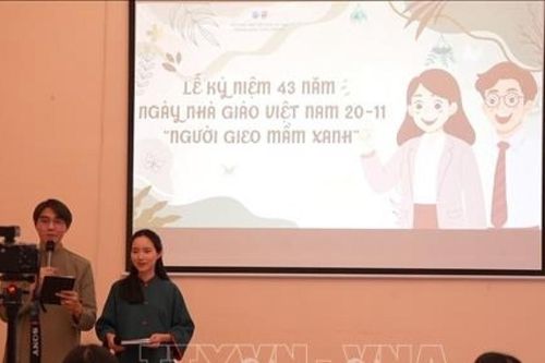 Kỷ niệm Ngày Nhà giáo Việt Nam (20/11) tại nước Nga