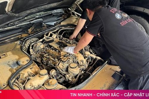 Dấu hiệu nhận biết xe từng ngập nước dù đã được tân trang