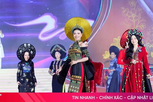Nữ sinh Hà Tĩnh đăng quang Á hậu Hoa hậu Du lịch dân tộc Việt Nam