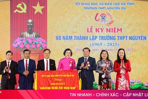 Các trường THPT Đức Thọ, Nguyễn Du kỷ niệm 60 năm ngày thành lập