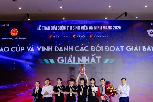 Học viện Công nghệ Bưu chính Viễn thông vô địch cuộc thi Sinh viên An ninh mạng