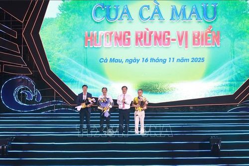 Khai mạc Ngày hội cua Cà Mau lần II năm 2025
