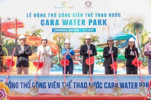 CaraWorld Cam Ranh động thổ công viên nước 6,7 ha