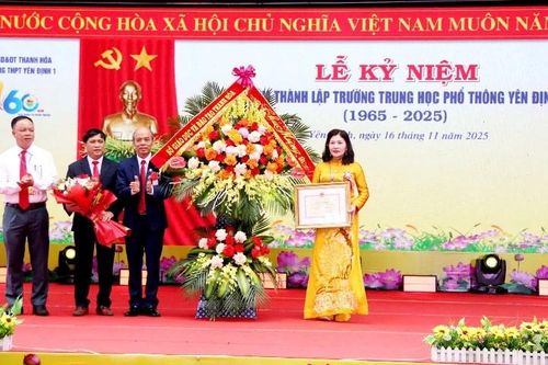 Trường THPT Yên Định I kỷ niệm 60 năm thành lập