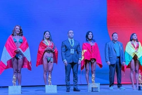 Tạ Thị Ngọc Bích của Đồng Nai giành 2 huy chương bạc giải vô địch thể hình thế giới