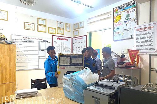 Các trường chủ động cho học sinh nghỉ học nếu mưa lớn
