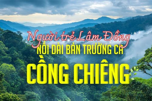 Người trẻ Lâm Đồng nối dài bản trường ca cồng chiêng