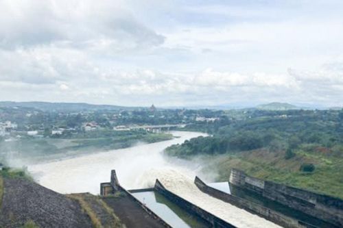 Thủy điện Đại Ninh và Đơn Dương tăng lưu lượng xả qua đập tràn