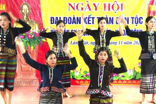 Ngày hội 'Đại đoàn kết toàn dân tộc' khu dân cư Làng Cát