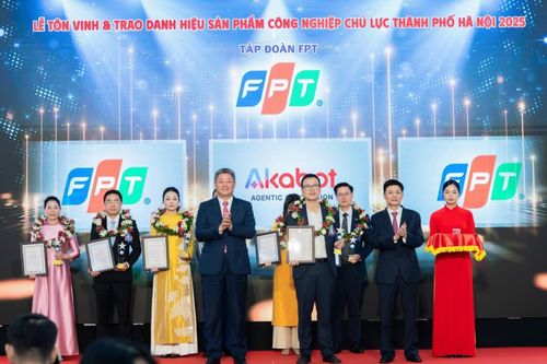 Made by FPT dẫn đầu top sản phẩm công nghiệp chủ lực Hà Nội năm 2025