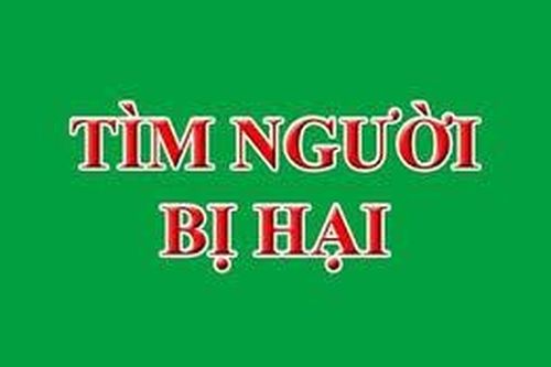 Tìm bị hại