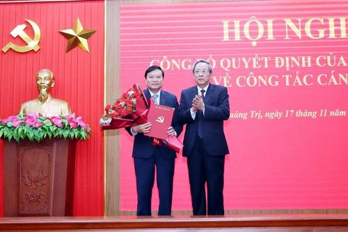 Chủ tịch UBND tỉnh Nghệ An được chỉ định làm Phó Bí thư Tỉnh ủy Quảng Trị