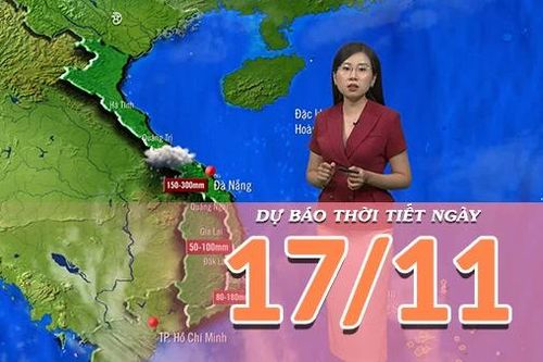 Dự báo thời tiết ngày 17/11/2025: Miền Bắc chuyển rét