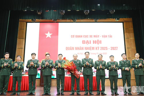 Cơ quan Cục Xe máy-Vận tải tổ chức Đại hội quân nhân nhiệm kỳ 2025-2027