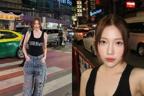 Huỳnh Uyển Ân 'lột xác' diện style bụi bặm 'quậy' tưng bừng trên phố Bangkok