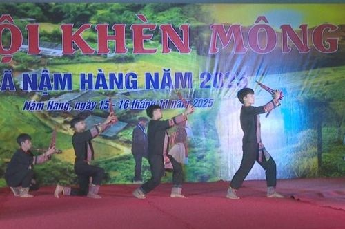 Lai Châu: Xã Nậm Hàng lần đầu tiên tổ chức lễ hội Khèn Mông