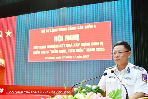 BTL Vùng Cảnh sát biển 4 rút kinh nghiệm xây dựng đơn vị điểm vững mạnh toàn diện 'Mẫu mực tiêu biểu' năm 2025