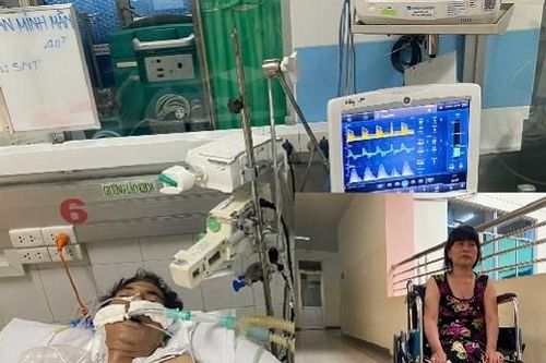 Người phụ nữ bại liệt nức nở xin cứu chồng bị sốc tim nguy kịch
