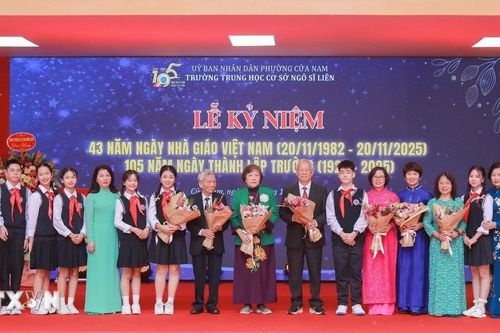 Trường Trung học cơ sở Ngô Sĩ Liên tổ chức Lễ kỷ niệm 105 năm thành lập