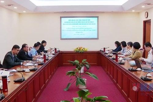 TTXVN tiếp đoàn cán bộ lãnh đạo quản lý Báo chí và Truyền thông Lào