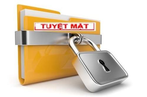 Danh mục bí mật nhà nước lĩnh vực tổ chức, cán bộ, lao động và xã hội