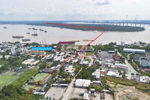 Khu vực dự kiến xây cầu Cần Giờ hơn 10.500 tỷ đồng tại TP HCM