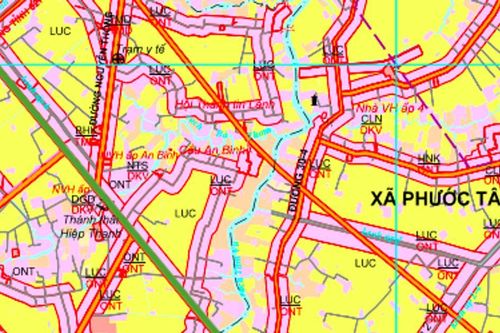 Quy hoạch 3 tuyến đường mới tại xã Tầm Vu, Long An đến 2030