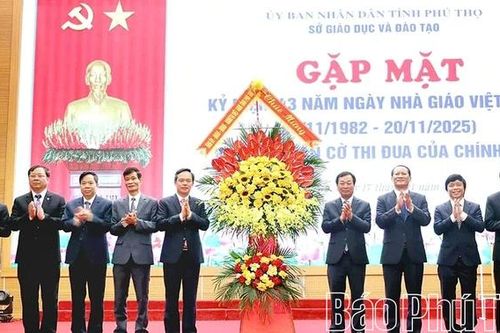 Sở GD&ĐT gặp mặt kỷ niệm 43 năm ngày Nhà giáo Việt Nam