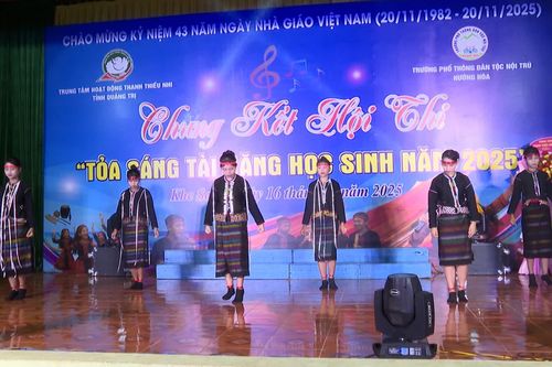 Hội thi Tỏa sáng tài năng học sinh năm 2025