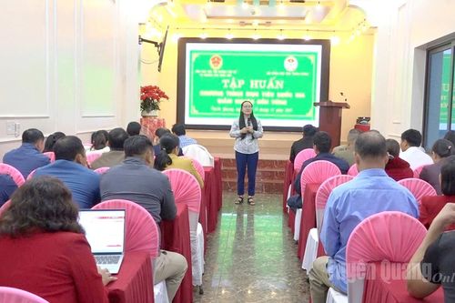 100 học viên được tập huấn nâng cao kỹ năng về công tác giảm nghèo
