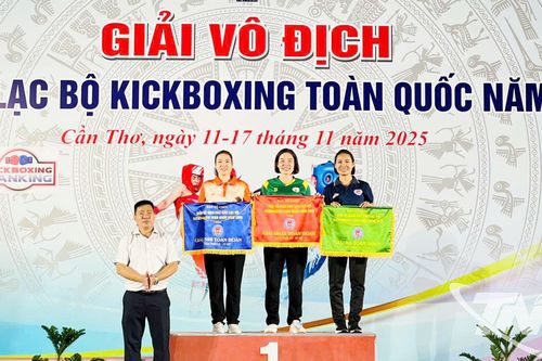 Giải vô địch các câu lạc bộ Kickboxing toàn quốc: Thái Nguyên giành 29 huy chương